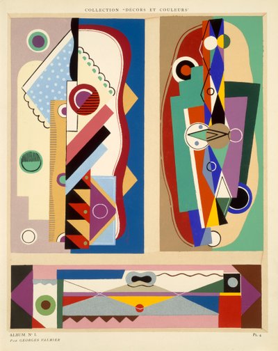 Abstracte ontwerpen, uit 